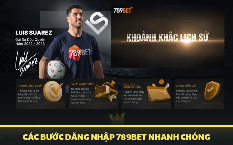 Các bước đăng nhập 789bet